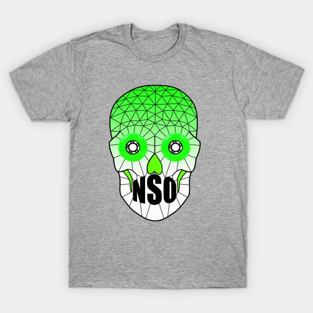 NSO Skull T-Shirt by DerbyWarThreads